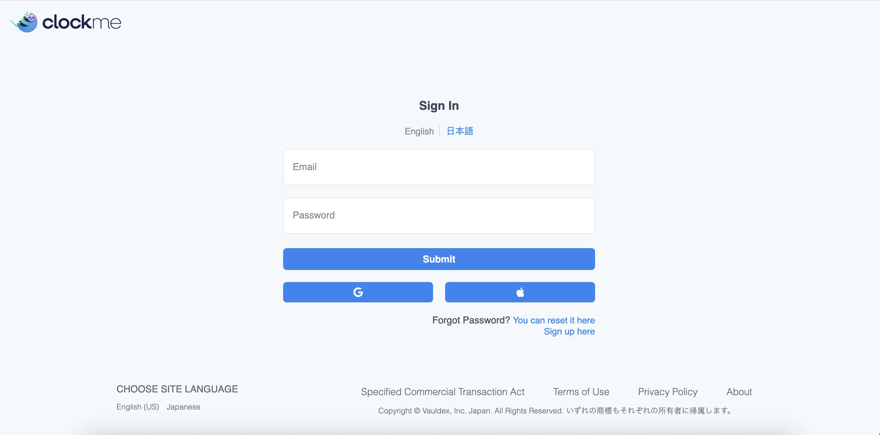 Clockme App